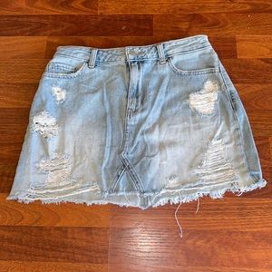 Hollister Jean skirt